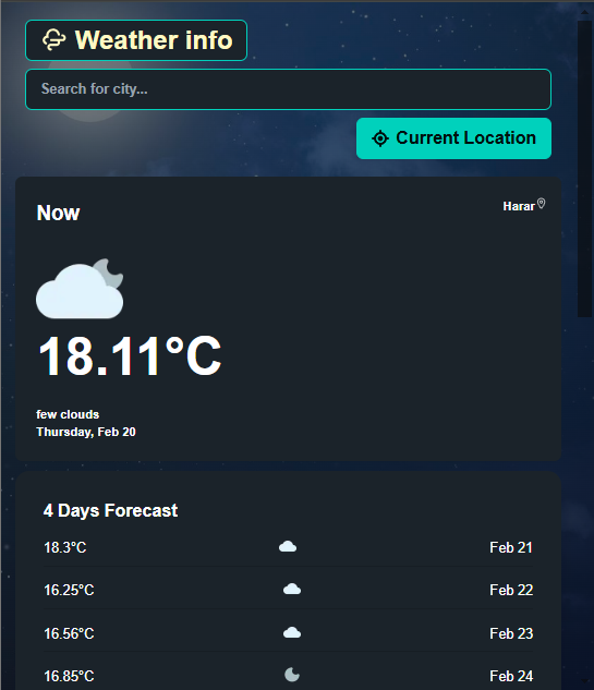Weather App