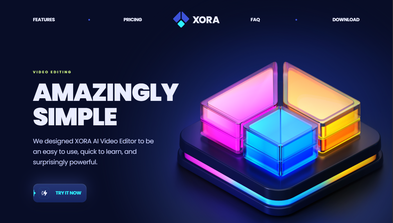 Xora Saas Landing Website